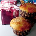 Muffin cocco e lamponi