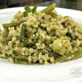 Orzo al pesto con Patate e Fagiolini