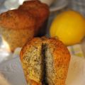 Mini muffin al limone e semi di papavero