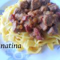 FETTUCCINE con FONDO BRUNO..SCALOPPEPROSCIUTTO[...]