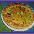 Quiche ai fiori di zucca
