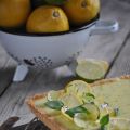 Crostata alla crema di limoni e basilico