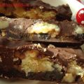 Trancetti di frutta al triplo cioccolato