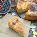 ..torta di semolino, latte e ricotta...
