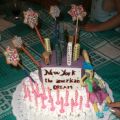 Torta di compleanno a due piani...