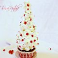 Christmas tree cupcake - Cupcakes al cacao e[...]