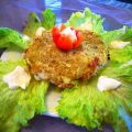 Tortino di merluzzo e patate con salsa light
