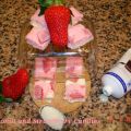 Coconut and Strawberry Candies
