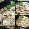 Pasta con l'arrosto