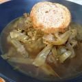 Zuppa di carciofi con crostino!!