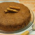 Torta vegan all'acqua profumata alla cannella