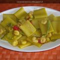 paccheri con zucchine e gamberetti