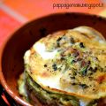 Pasticcio di tortillas, scarola, pere e[...]