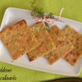 Schiacciata di zucchine morbida o croccante