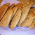 Panetti integrali dolci con uvetta