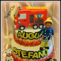 Torta Sam il Pompiere