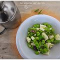 Insalata di fave fresche e feta