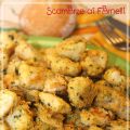 Bocconcini di pesce persico impanati