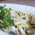 GEMELLI CON CREMA DI RICOTTA E CARCIOFI