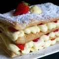 MILLEFOGLIE con Crema Pasticcera e Fragole