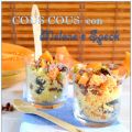 Cous cous con melone e speck cotto