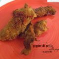 Pepite di pollo con paprika, in pastella