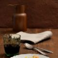 Pennoni con gamberi, zucchine e zafferano