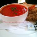 Soup of the day: zuppa calda di pomodoro e[...]