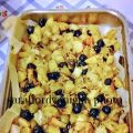 Patate olive e cipolle al forno