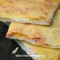 Focaccia al vino (senza lievito) farcita