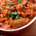 Fagioli all’uccelletto con salsiccia