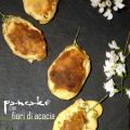 pancake di polenta con fiori di acacia e[...]