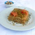 Risotto salmone e pistacchi
