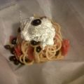 Nidi di tonnarelli al cartoccio con fonduta di[...]