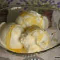 Gelato con panna e miele ...