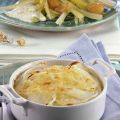 Gratin di patate e cipolle al latte