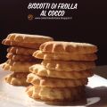 Biscotti di frolla al cocco