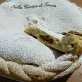 CROSTATA DI CREMA AL LATTE E FICHI CARAMELLATI