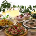 Dessert di fragole