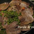 Lingua con piselli