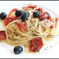 Spaghetti con pomodorini confit, tranci di[...]