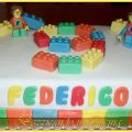 Torta Lego