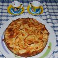 Torta cremosa di mele