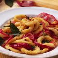 Carpione di calamari fritti