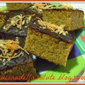 Quadrotti carota e nocciole