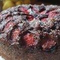 Torta soffice cioccolato e fragole