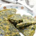 Frittata semplice di agretti e tonno