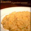 RISOTTO con GAMBERI speziati al LIME, ZENZERO,[...]