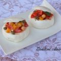 Mozzarella ripiena di verdure