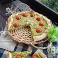 Torta salata Tricolore con ricotta, pisellini e[...]